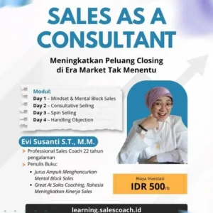 Sales As A Consultant